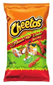 Cheetos Crunchy Flamin Hot Lime 90G