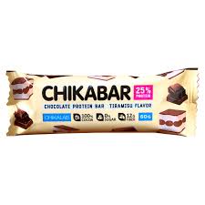 Chikabar Protein Bar White Chocolate Tiramisu Flavour