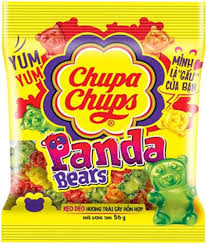 Chupa Chups Panda Bears 90Gm