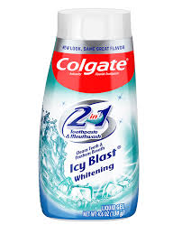 Colgate 2-in-1 Icy Blast Whitening Toothpaste & Mouthwash