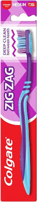 Colgate Adult Zig Zag Medium Bristle Manual Tooth Brush