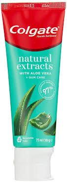Colgate Natural Extracts With Aloe Vera 75Ml
