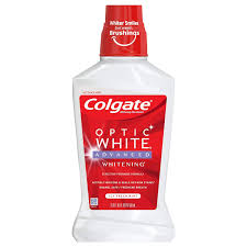 Colgate Optic White Mouthwash 500Ml