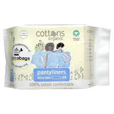 Cottons Comfortable Pantyliners Ultra Thin 24S