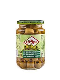 Crespo Pitted Green Olive Jar 160Gm
