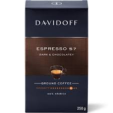 Davidoff Expresso 57 Dark & Chocolate Ground Coffee 250Gm