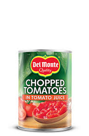 Del Monte Chopped Tomatoes In Juice