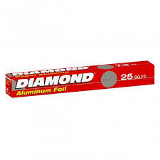 Diamond Aluminium Foil 25 Sq.Ft