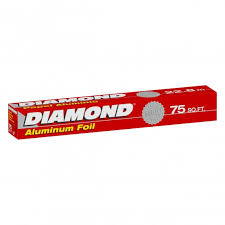 Diamond Aluminium Foil 75 Sq.Ft