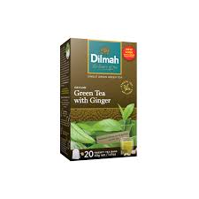 Dilmah Green Tea With Ginger 20S