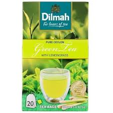 Dilmah Green Tea With Lemon Grass 20S