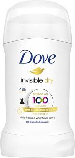 Dove Unisex Invisible Dry Stick Anti Perspirant Deodorant Roll On 50Ml