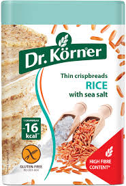 Dr.Korner Rice Crispbreads Sea Salt 100Gm