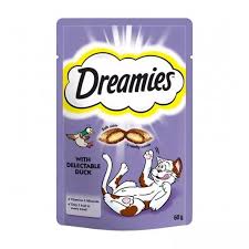 Dreamies Delectable Duck 60Gm