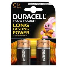Duracell C2 Plus Power Long Lasting
