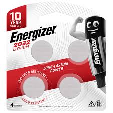Energizer 2032 Coin Lithium Battery 4PCS