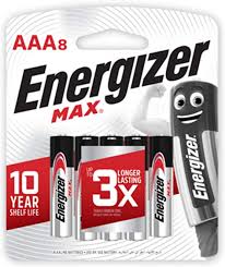 Energizer AAA Square Max Alkaline Batteries E92 Bp8