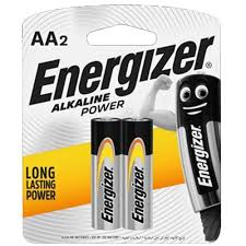 Energizer  Alkaline Power Battery AA2 2pcs