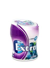 Extra Blueberry Chewing Gum 60 Pellets