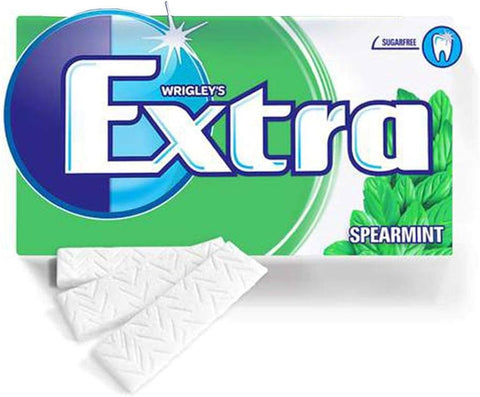 Extra Envelopes Spearmint Tabs 64Gm