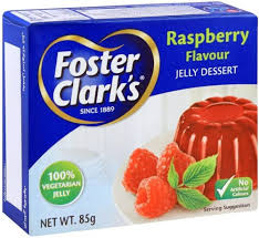 Foster Clarks Raspberry Jelly Dessert 85