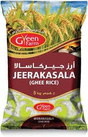 Green Farm Jeerakasala Ghee Rice 5Kg