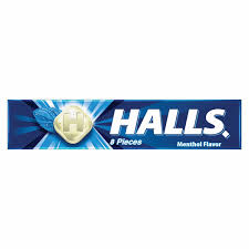 Halls Menthol Flavor Candy 8Pcs 22.4g