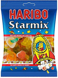 Haribo Starmix Gummy Halal Candy 80Gm