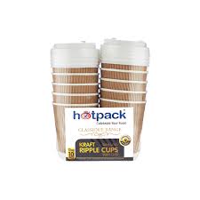 Hotpack Ripple Cup 12Oz 10Pcs