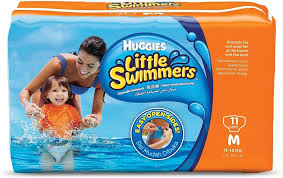 Huggies Little Swimmers Disposable Swimpants Size M (24-34)11Ct