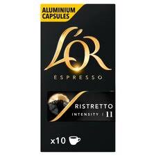 L'or Espresso Ristretto Coffee Pods X10 52g
