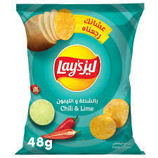 Lays Chilli & Lime Potato Chips 48G
