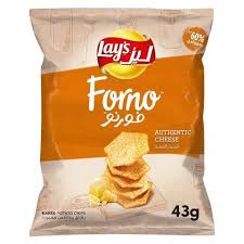 Lays Forno Authentic Cheese Potato Chips 43G