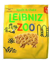 Leibniz Zoo Animal Biscuits With Spelt & Oats 100Gm