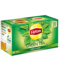 Lipton Pure & Light Green Tea Bag 25S
