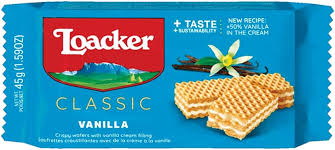 Loacker Wafer Classic Vanilla 45G