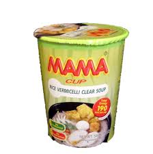 Manma Instant Rice Vermicilli Noodles Clear Souop 50G