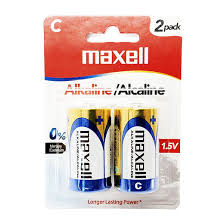 Maxwell C Size Alkaline 2Pcs