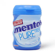 Mentos Pure Fresh Fresh Mint Bottle 32Pcs