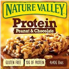 Natural Velly Protein Peanut & Chocolate Cereal Bar 4X40G 160G