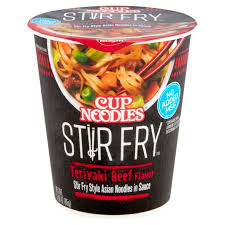 Nissin Cup Noodle Teriyaki Beef Stir Fry 77G