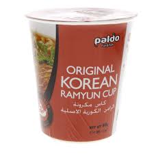 Paldo Original Korean Ramyun Hon & Spicy Noodle Cup 65 Gm