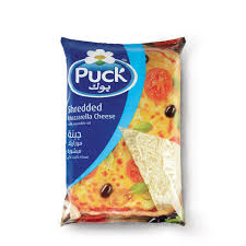 Puck Shredded Mozzarella Cheese 1Kg