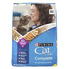 Purina Cat Chow Complete Dry Cat Food High Protein 20 Lb Bag
