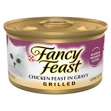 Purina Fancy Feast Grilled Chicken Feast In Gravy Cat Food 85G