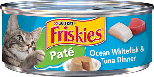 Purina Friskies Ocean Whitefish & Tuna Dinner Cat Food 5.5oz