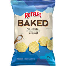 Ruffles Oven Baked Original Potato Crisps 6.25oz