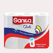 Sanita Club Kitchen Towel 6 Roll 40Sheet