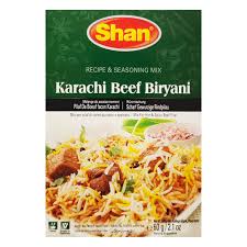 Shan Karachi Beef Biriyani Masala 60G
