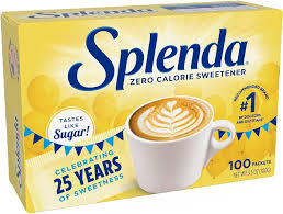Splenda No Calorie Sweetener Packet 100Gm